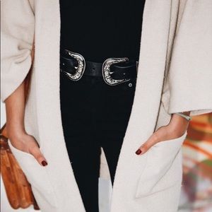 Double belt buckle Set